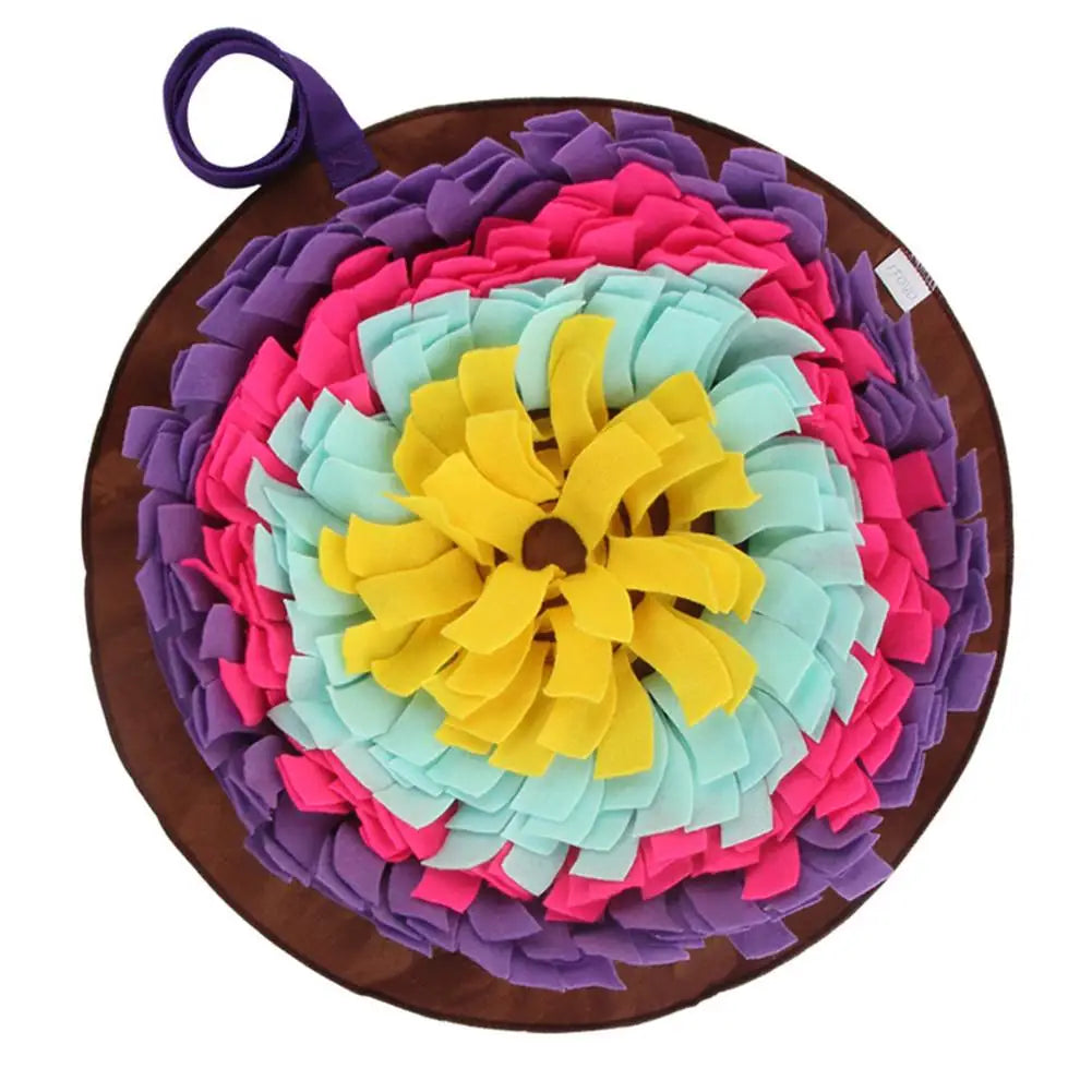 π§ πΆ Dog Snuffle Mat β Anti-Choke Slow Feeder & Training Pad for Cats & Dogs | Nose Work Puzzle Blanket for Stress Relief πΎπ½οΈ