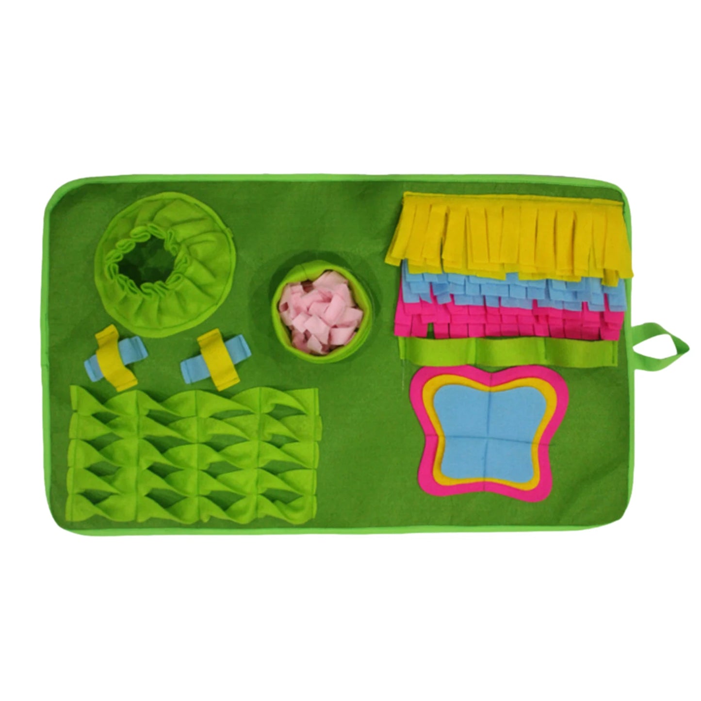 π§ πΆ Dog Snuffle Mat β Anti-Choke Slow Feeder & Training Pad for Cats & Dogs | Nose Work Puzzle Blanket for Stress Relief πΎπ½οΈ