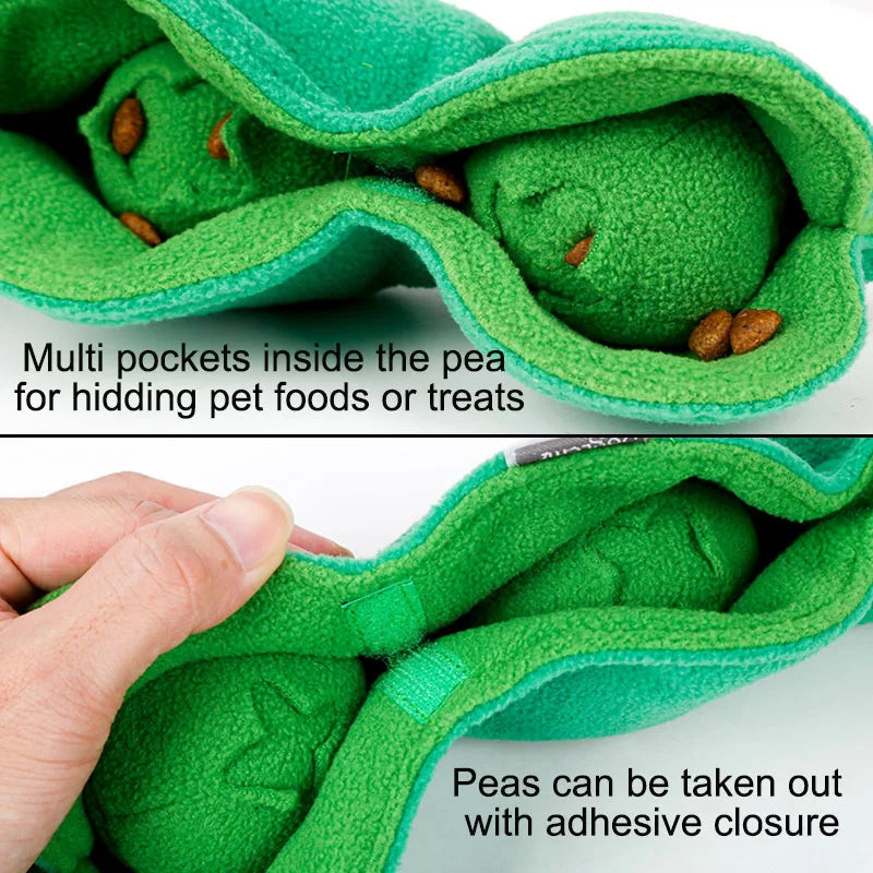 π§ πΆ Squeaky Snuffle Dog Toy β Plush IQ Puzzle Ball & Treat Dispenser for Interactive Play & Stress Relief πΎπ