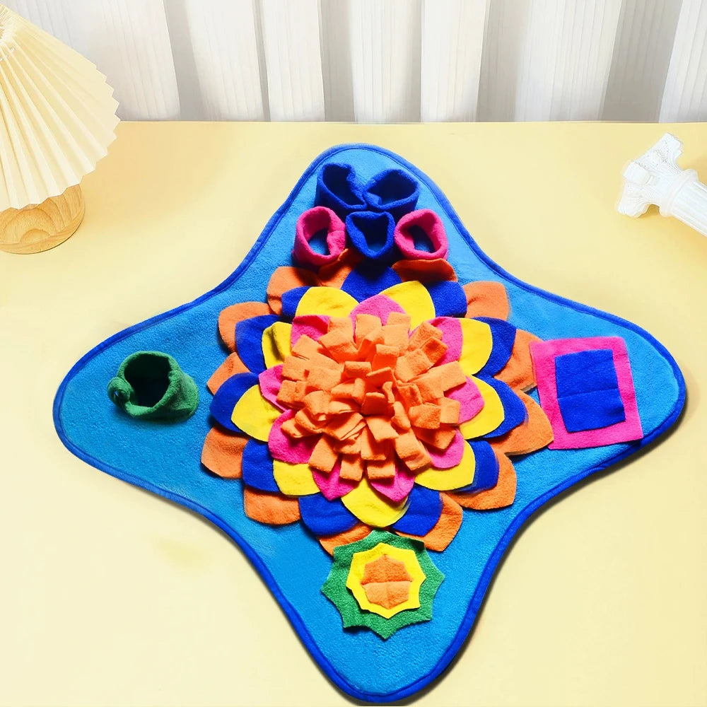 Dog Snuffle Mat for Training & Stress Relief β Interactive Feeding Pad for All Breeds & Puppies