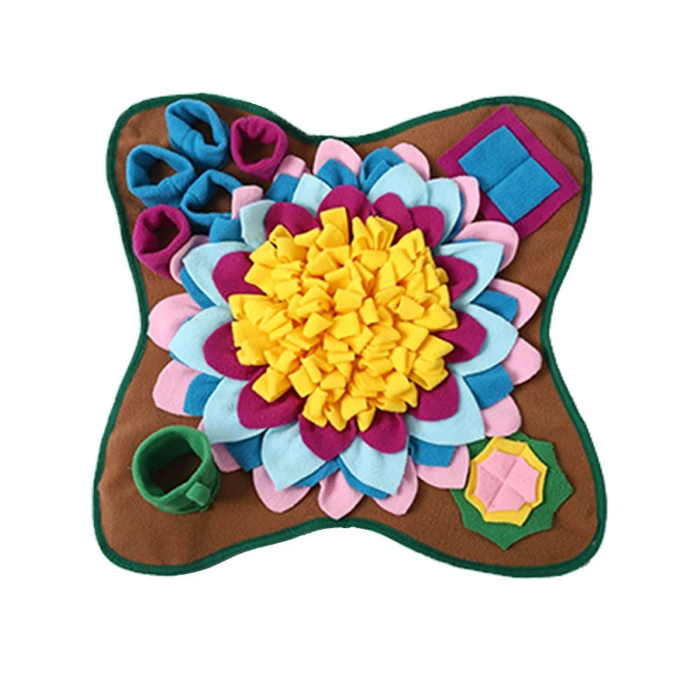 Dog Snuffle Mat for Training & Stress Relief β Interactive Feeding Pad for All Breeds & Puppies