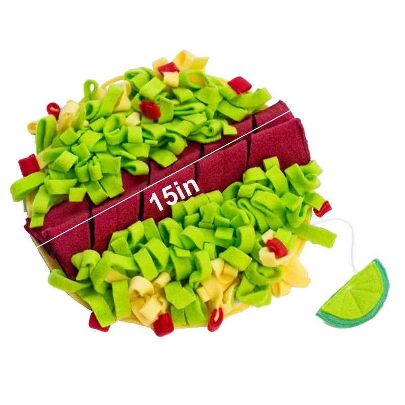 π§ πΆ Dog Snuffle Mat β Anti-Choke Slow Feeder & Training Pad for Cats & Dogs | Nose Work Puzzle Blanket for Stress Relief πΎπ½οΈ