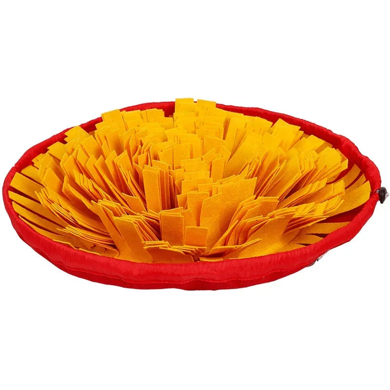π§ π Dog Snuffle Mat β Interactive Feeding Puzzle Blanket for Dogs | Nosework Training Pad to Release Stress & Slow Eating π¦΄π