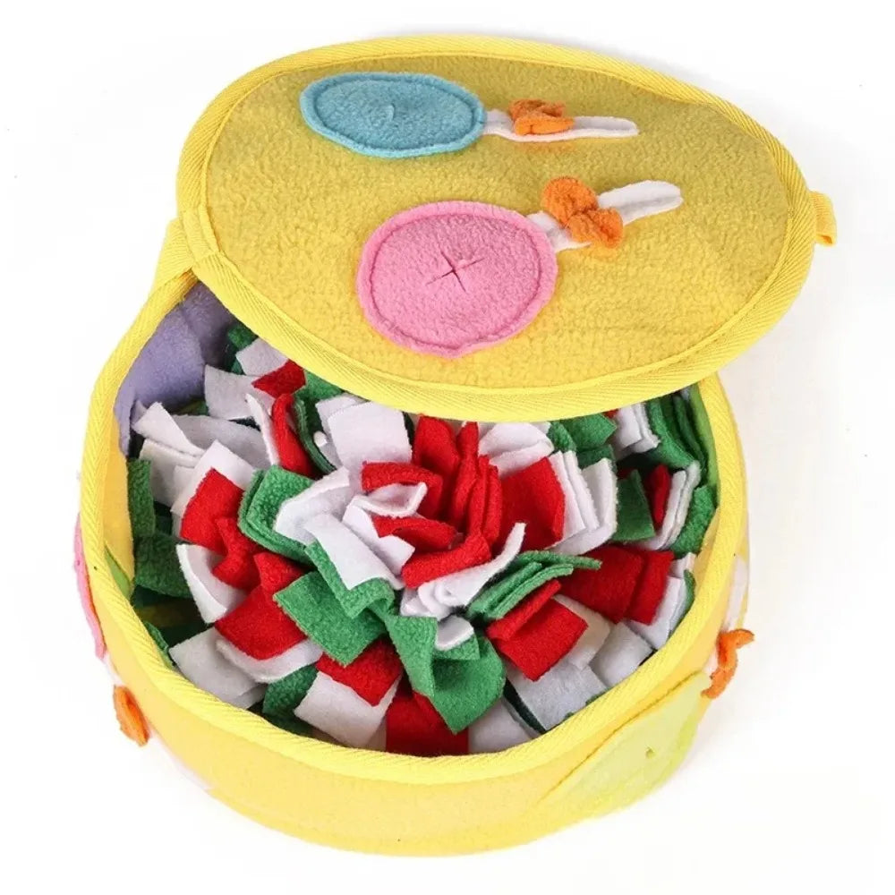 π Dog Snuffle Mat Box Toy β Slow Feeder Puzzle for Training, Stress Relief & Christmas Gifting ππΆ