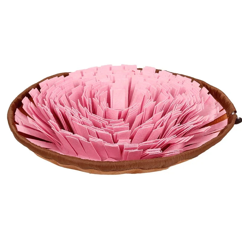 π§ π Dog Snuffle Mat β Interactive Feeding Puzzle Blanket for Dogs | Nosework Training Pad to Release Stress & Slow Eating π¦΄π