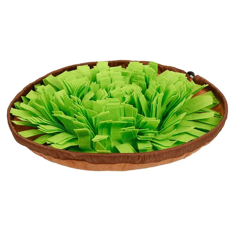 π§ π Dog Snuffle Mat β Interactive Feeding Puzzle Blanket for Dogs | Nosework Training Pad to Release Stress & Slow Eating π¦΄π