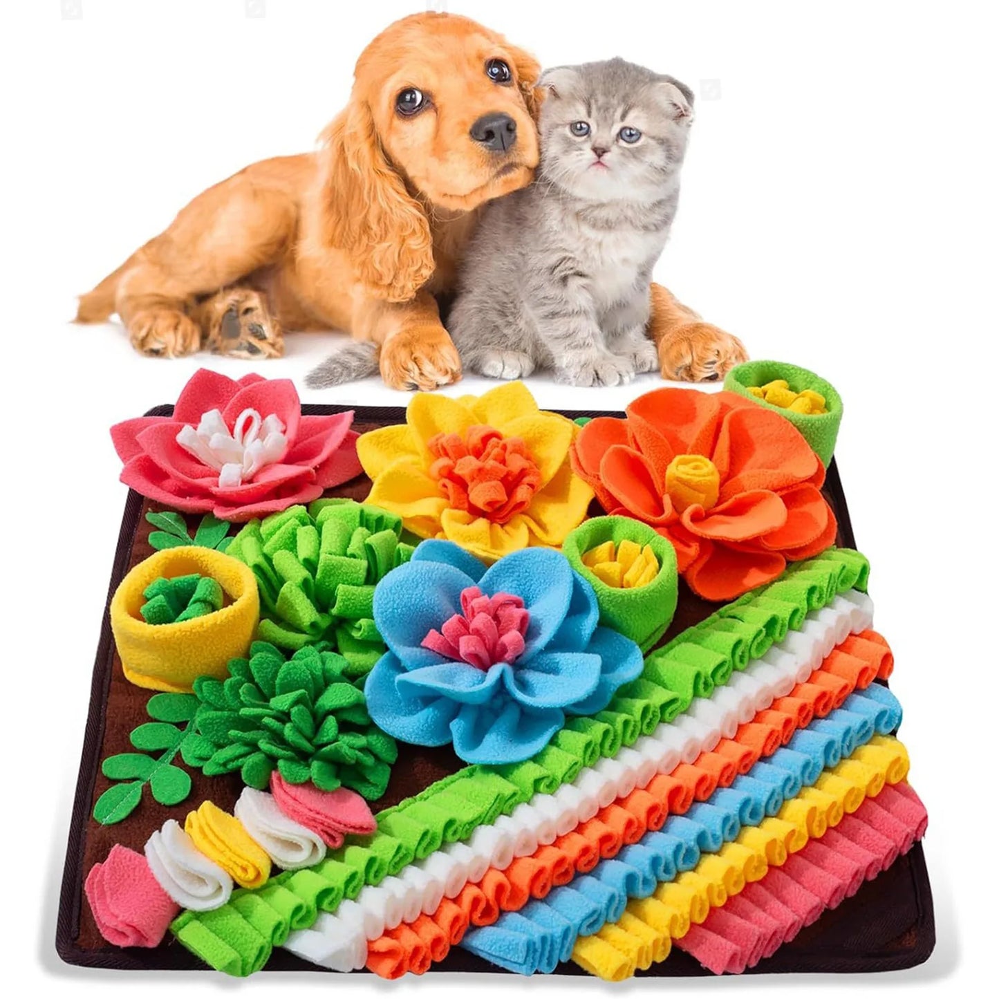 π§ πΎ Snuffle Mat for Dogs β Anti-Choke Nosework Feeding Pad & Training Blanket | Interactive Puzzle Toy for Slow Eating & Stress Relief π