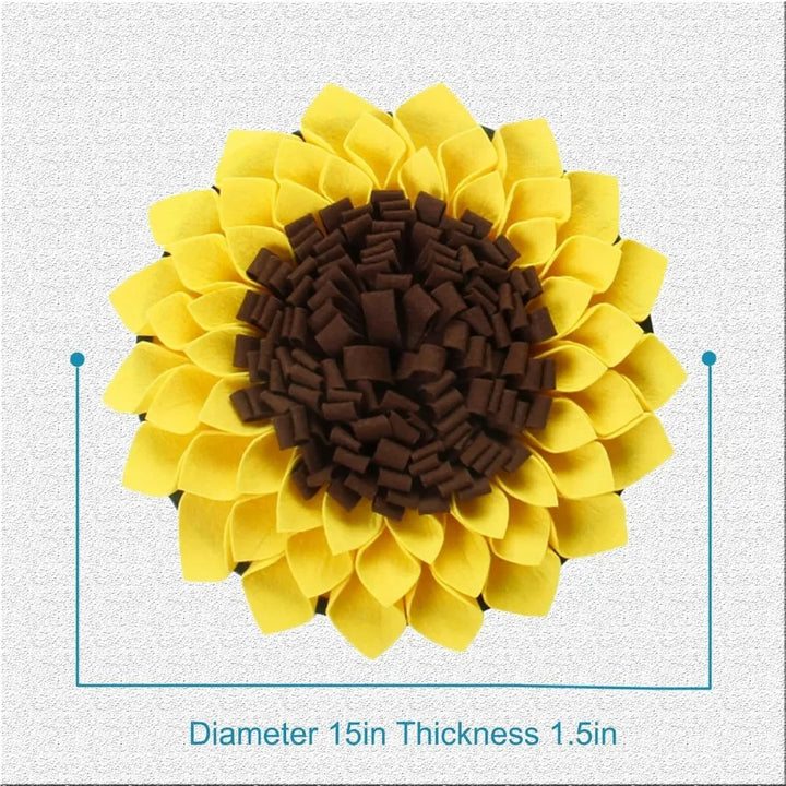 🧠🐾 Snuffle Mat for Dogs – Interactive Puzzle Feeding Pad for Smell Training, Stress Relief & Slow Eating 🐶🍽️