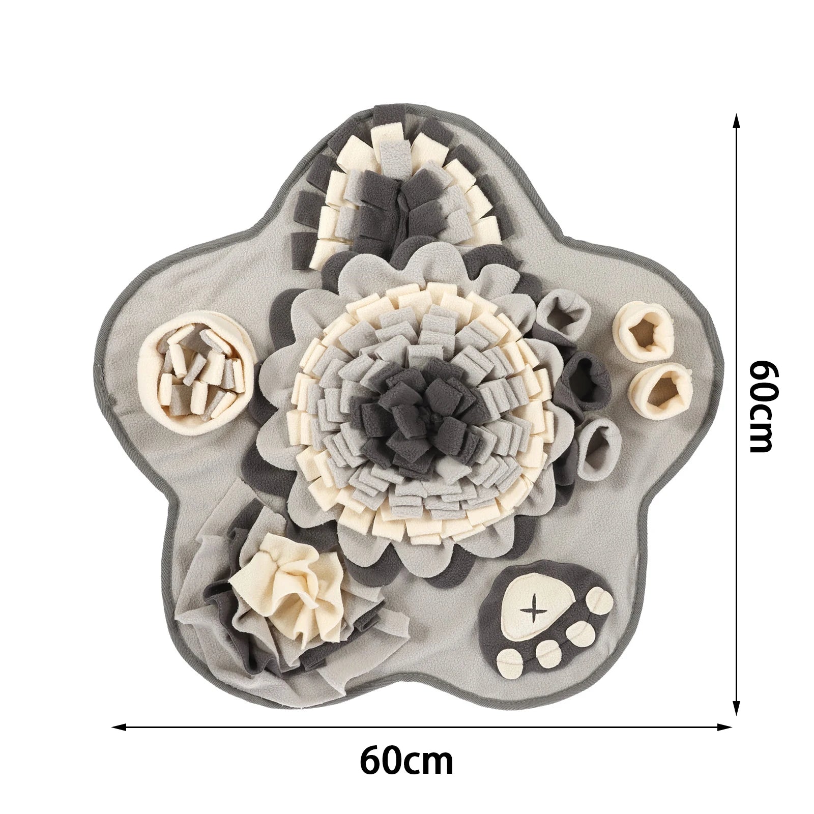 🐶 Dog Snuffle Mat with Squeaker – Interactive Training & Natural Feeding Toy for Stress Relief 🎾🧠