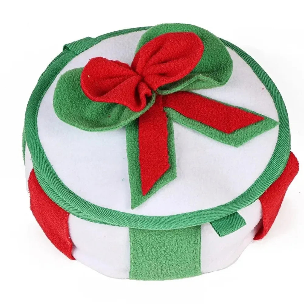 🎁 Dog Snuffle Mat Box Toy – Slow Feeder Puzzle for Training, Stress Relief & Christmas Gifting 🎄🐶