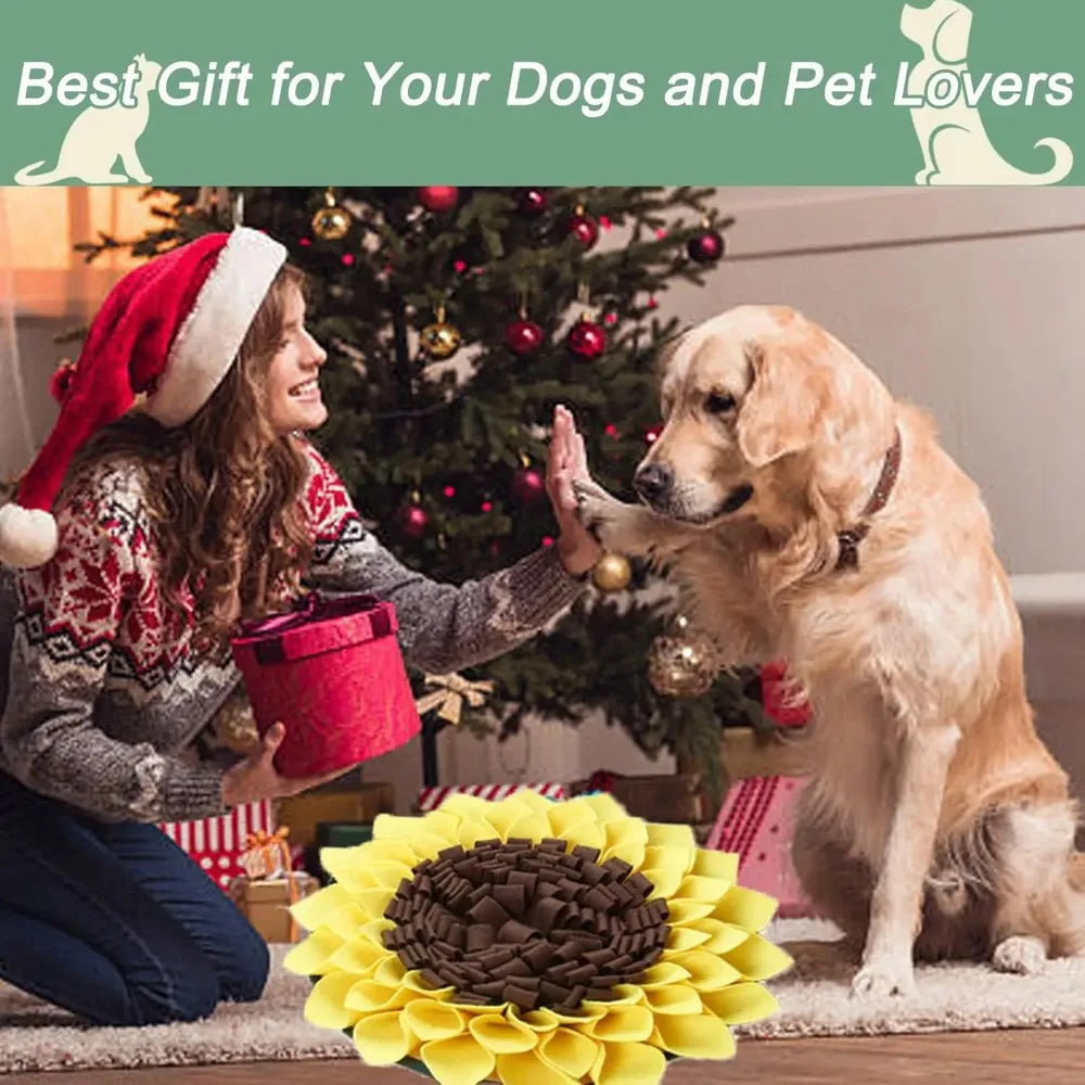 🧠🐾 Snuffle Mat for Dogs – Interactive Puzzle Feeding Pad for Smell Training, Stress Relief & Slow Eating 🐶🍽️