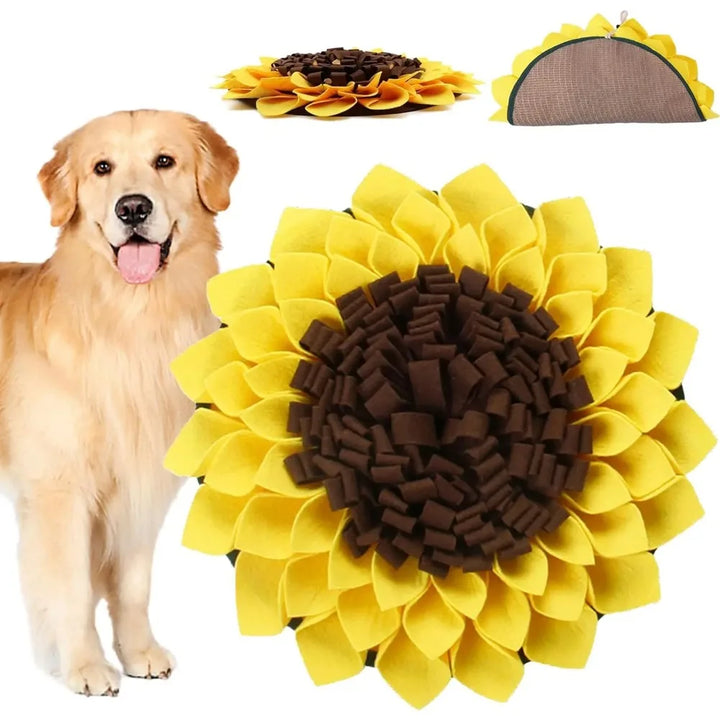 🧠🐾 Snuffle Mat for Dogs – Interactive Puzzle Feeding Pad for Smell Training, Stress Relief & Slow Eating 🐶🍽️