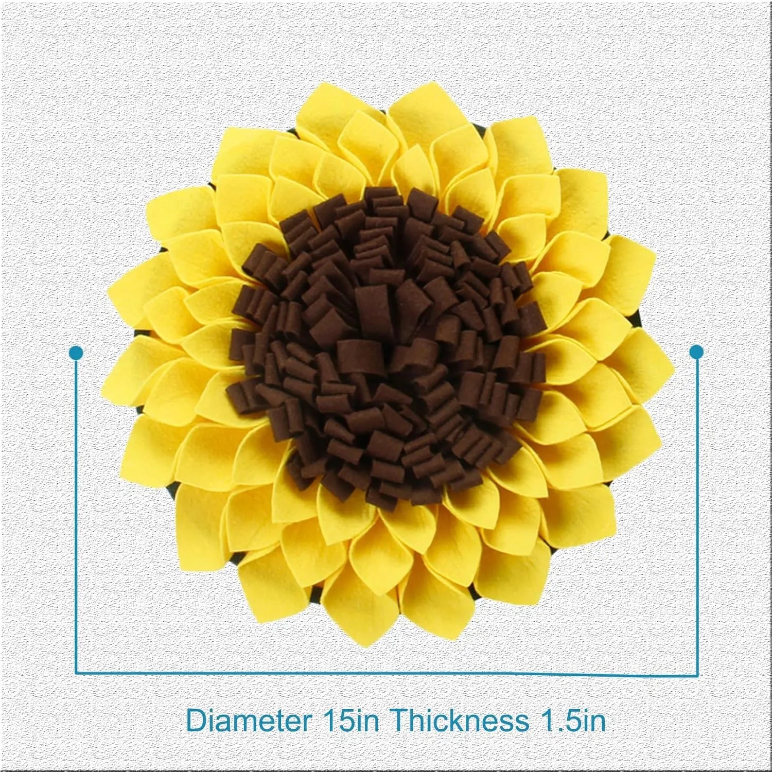 🧠🐾 Snuffle Mat for Dogs – Interactive Puzzle Feeding Pad for Smell Training, Stress Relief & Slow Eating 🐶🍽️